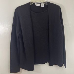 Croft & Barrow  Women’s Open-front Cardigan Sweater New with Tags Sz : L Petite